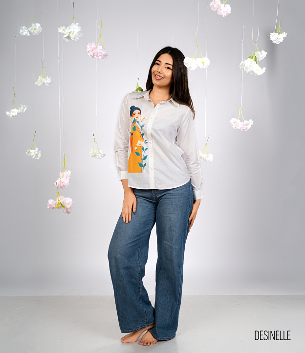 Printed Cotton Shirt