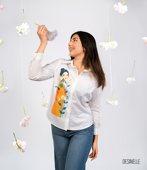 Printed Cotton Shirt