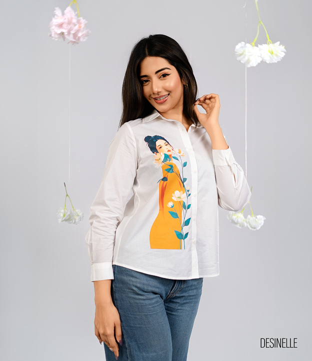 Printed Cotton Shirt