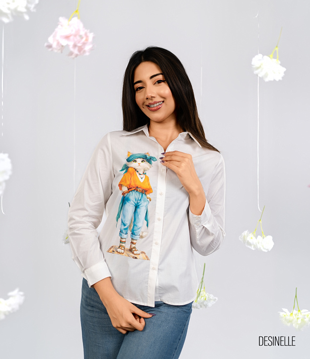 Printed Cotton Shirt